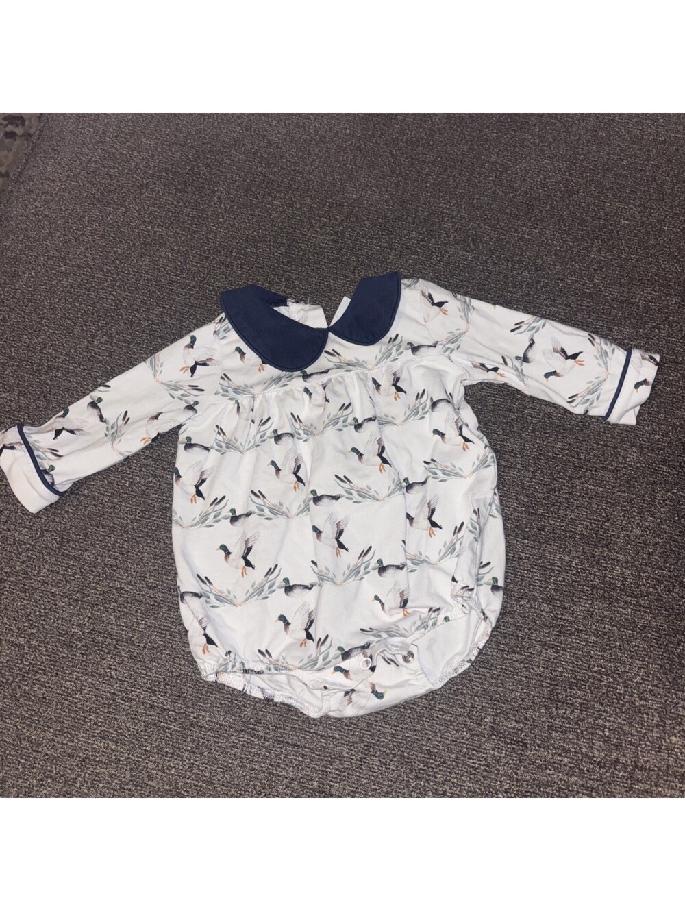 Cypress Row Boys 6 Months Bubble One Piece Romper Ducks